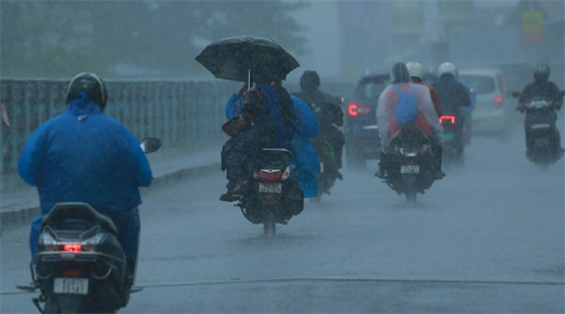 Heavy rain